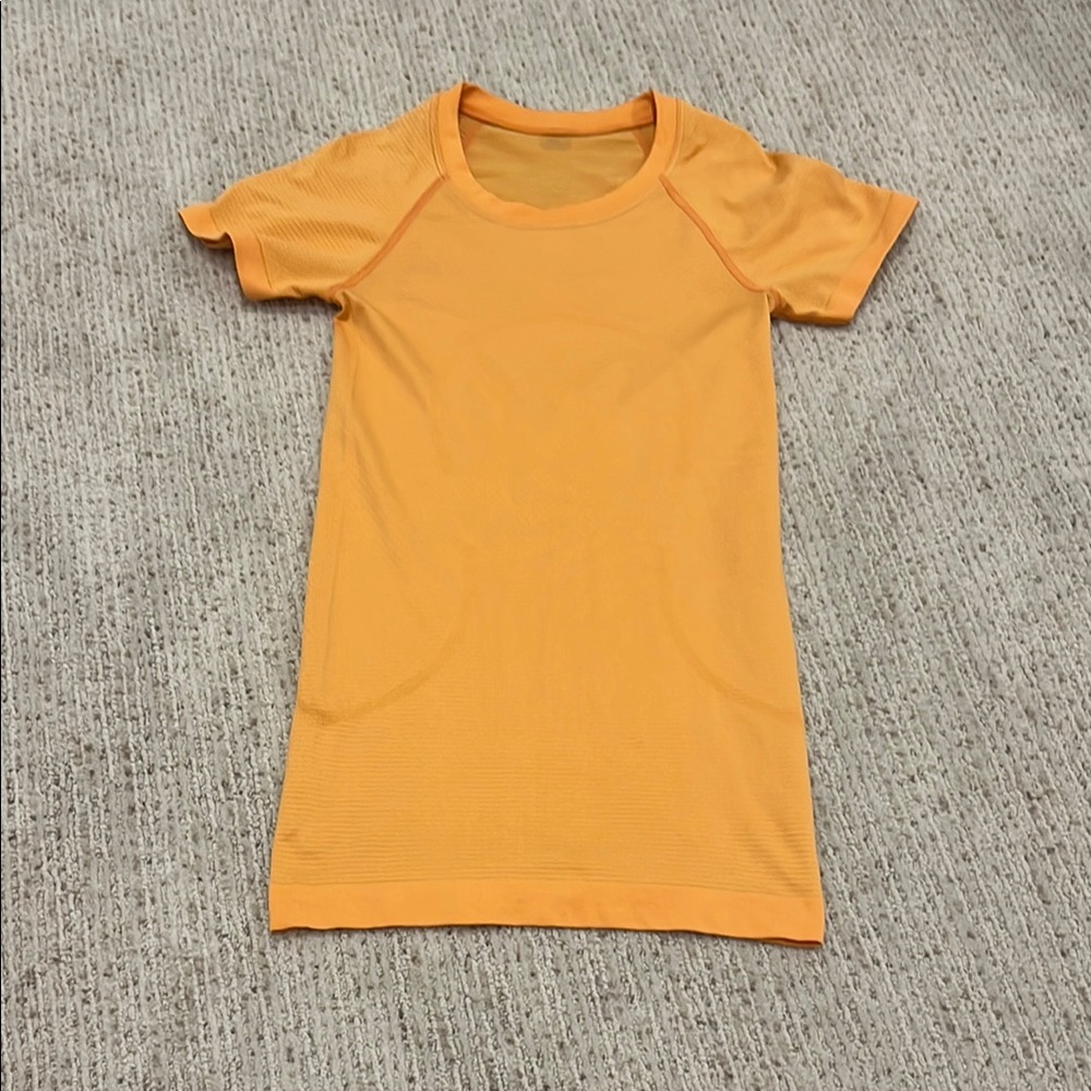 Lululemon Orange Swiftly Tech